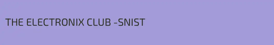 THE ELECTRONIX CLUB -SNIST
